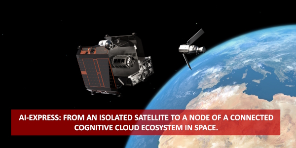 AI-eXpress achieves a major milestone towards a Connected Cognitive Cloud Ecosystem in Space