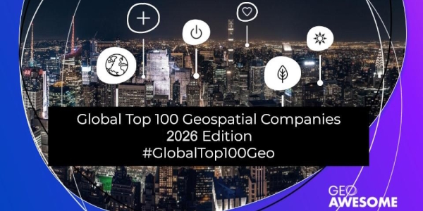 Planetek Italia among the Global Top 100 Geospatial Companies