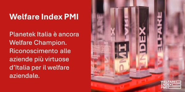 Planetek Italia confermata Welfare Champion 2026